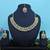 Green designer function wear ad necklace set
