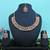 Grey designer function wear ad necklace set