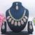 Pink designer function wear ad necklace set