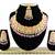 Pink designer function wear ad necklace set