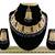Blue designer function wear ad necklace set