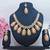 Orange designer function wear ad necklace set
