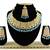 Turquoise designer function wear ad necklace set