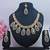 Grey designer function wear ad necklace set