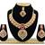 Red designer function wear ad necklace set