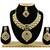 Green designer function wear ad necklace set