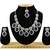 Purple designer function wear ad necklace set