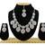 Pink designer function wear ad necklace set