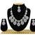 Purple designer function wear ad necklace set