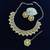 Yellow designer function wear ad necklace set