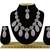 Pink designer function wear ad necklace set