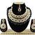Black designer function wear ad necklace set
