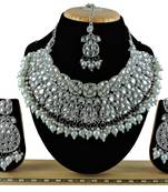 Multicolor designer function wear ad necklace set