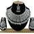 Multicolor designer function wear ad necklace set