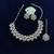 Black designer function wear ad necklace set