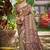 purple silk blend woven work saree