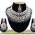 Blue designer function wear ad necklace set