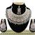Grey designer function wear ad necklace set