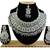 Grey designer function wear ad necklace set