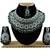 Green designer function wear ad necklace set