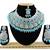 Turquoise designer function wear ad necklace set