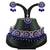 Blue designer function wear ad necklace set