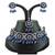 Blue designer function wear ad necklace set