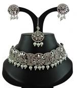 Multicolor designer function wear ad necklace set