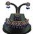 Blue designer function wear ad necklace set