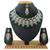 Green designer function wear ad necklace set
