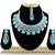 Turquoise designer function wear ad necklace set