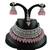 Pink designer function wear ad necklace set