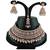 Multicolor designer function wear ad necklace set