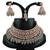 Grey designer function wear ad necklace set