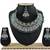 Green designer function wear ad necklace set