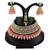 Pink designer function wear ad necklace set
