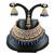 Blue designer function wear ad necklace set