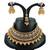 Multicolor designer function wear ad necklace set