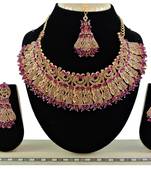 Multicolor designer function wear ad necklace set