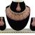 Pink designer function wear ad necklace set