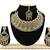 Green designer function wear ad necklace set