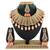 Orange designer function wear ad necklace set
