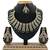 Green designer function wear ad necklace set