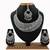 Multicolor designer function wear ad necklace set