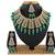 Green designer function wear ad necklace set