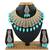 Turquoise designer function wear ad necklace set