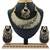 Green designer function wear ad necklace set