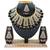 Black designer function wear ad necklace set