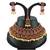 Multicolor designer function wear ad necklace set