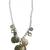 Heart necklace with coins design